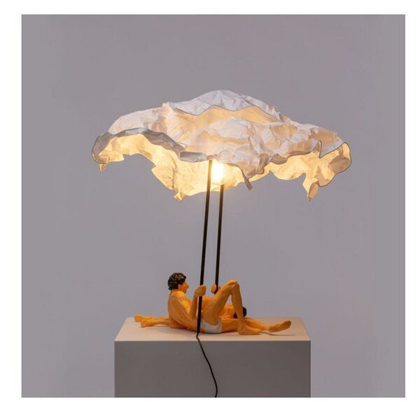 Lampa Stołowa SELETTI, biały, salon, tworzywo sztuczne