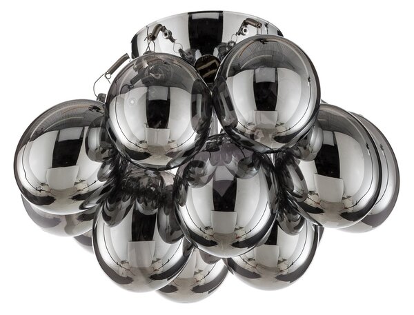 Lampa Sufitowa By Rydéns, Gross, ściemnialny, szary, salon, szkło, design