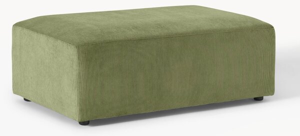 Puf XL ze sztruksu Melva, S 116 x G 72 cm