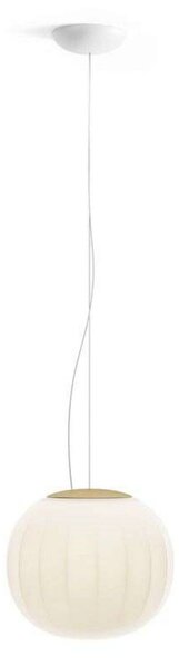 Lampa Wisząca Luceplan, ściemnialny, złoty | mosiężny, salon, szkło