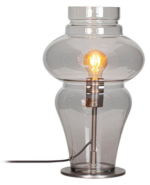 Lampa Stołowa By Rydéns, Dolores, szary, salon, szkło, skandynawski