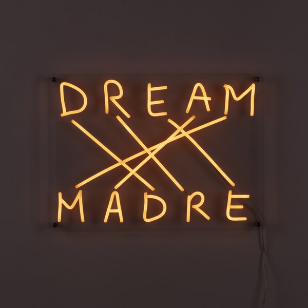 Lampa Stołowa SELETTI, Dream-Madre, ściemnialny, żółty, salon, tworzywo sztuczne, design