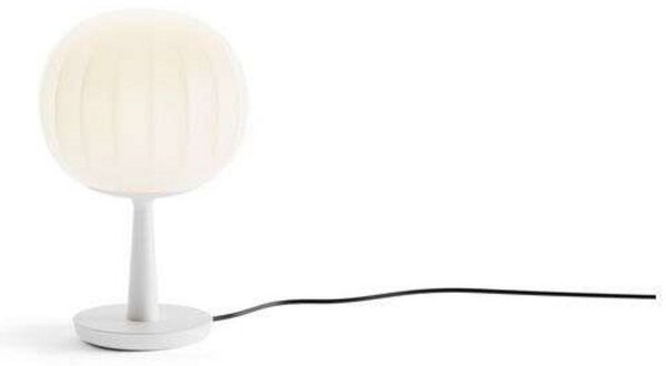 Lampa Stołowa Luceplan, ściemnialny, biały, salon, szkło