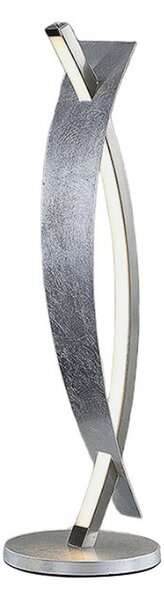 Lampa Stołowa Lucande, Marija, ściemnialny, metaliczny, salon, metal, nowoczesny