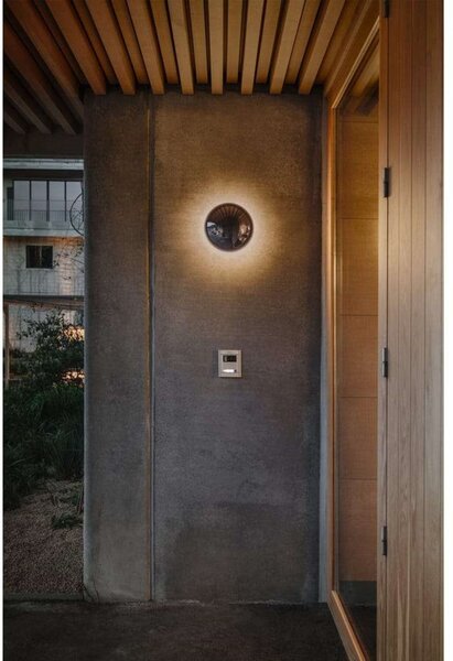 Babila 18 Zewnętrzna Lampa Ścienna Alu-Brown - Marset