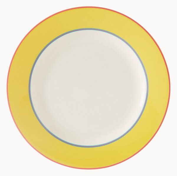 Talerz Calypso Yellow Side, 4 szt