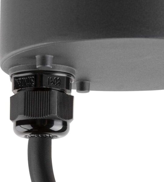 Zewnętrzna Lampa SLV, ściemnialny, szary, aluminium
