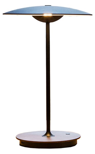 Lampa Stołowa MARSET, Ginger, ściemnialny, drewniany, salon, drewno, design