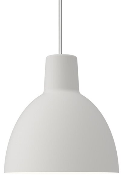 Lampa Wisząca Louis Poulsen, Toldbod 400, ściemnialny, biały, jadalnia, aluminium, design