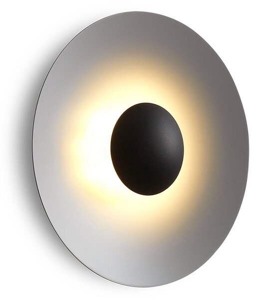 Lampa Ścienna MARSET, Ginger 20 C, ściemnialny, szary, salon, metal, design
