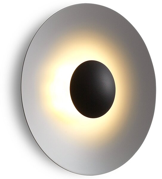 Lampa Ścienna MARSET, Ginger 42 C, ściemnialny, szary, salon, metal, design