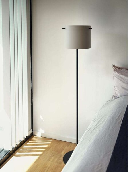 Lampa Podłogowa FRANDSEN, biały, salon, tworzywo sztuczne