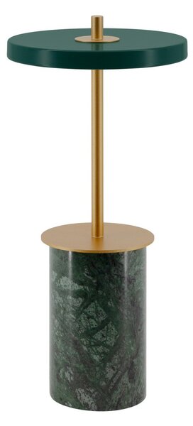 Zewnętrzna Lampa UMAGE, Asteria Move Mini, ściemnialny, zielony, taras, kamień, design