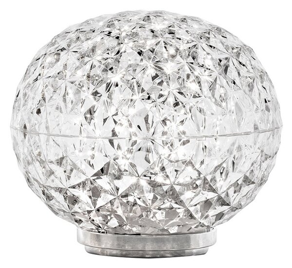 Lampa Stołowa Kartell, Mini Planet, ściemnialny, transparentny, salon, tworzywo sztuczne, design