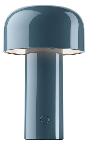 Lampa Stołowa FLOS, Bellhop, ściemnialny, niebieski, salon, tworzywo sztuczne, design