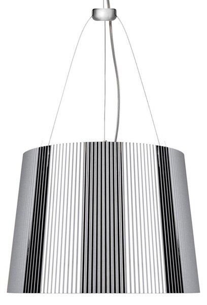 Lampa Wisząca Kartell, Gé, metaliczny, salon, tworzywo sztuczne, design