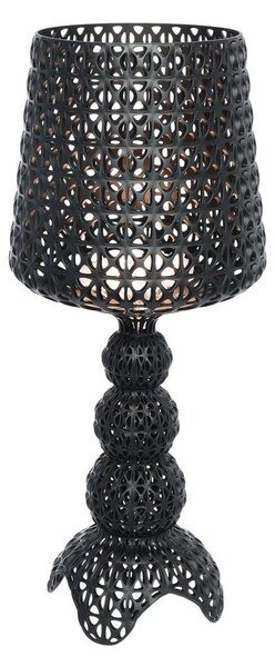Lampa Stołowa Kartell, Mini Kabuki, ściemnialny, czarny, salon, tworzywo sztuczne, design