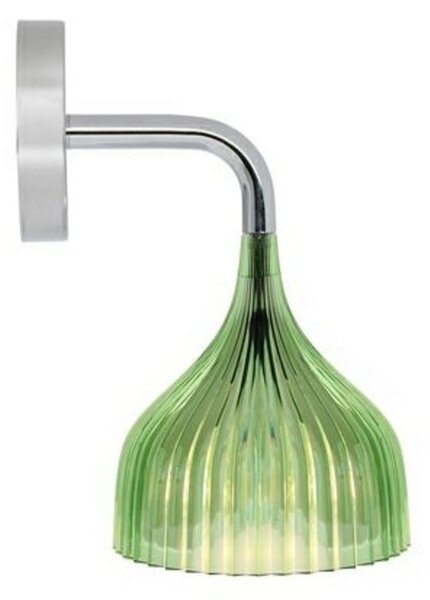 Lampa Ścienna Kartell, zielony, salon, metal