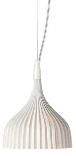 Lampa Wisząca Kartell, biały, salon, metal