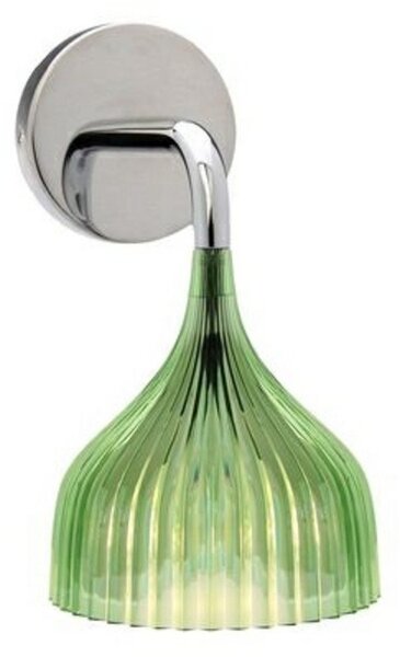 Lampa Ścienna Kartell, zielony, salon, metal