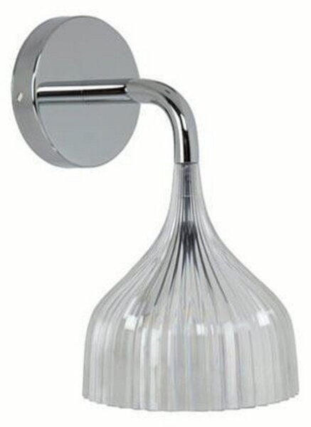 Lampa Ścienna Kartell, É, transparentny, salon, tworzywo sztuczne, design