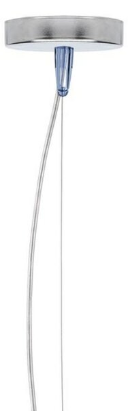 Lampa Wisząca Kartell, niebieski, salon, metal