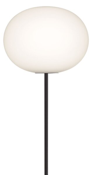 Lampa Podłogowa FLOS, Glo-Ball F3, ściemnialny, biały, salon, szkło, design