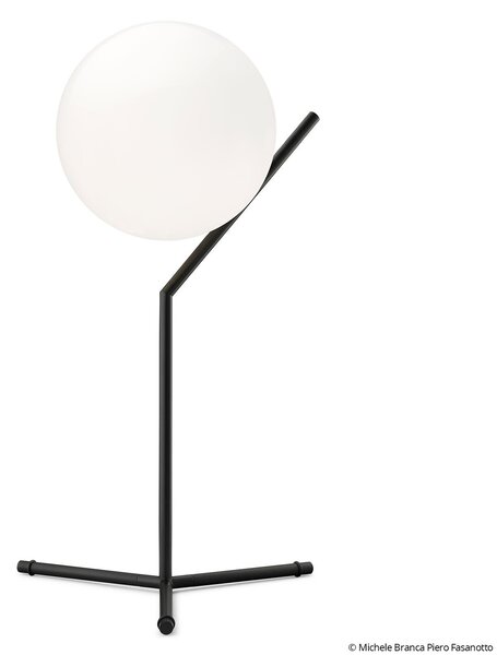 Lampa Stołowa FLOS, IC T1 high, ściemnialny, czarny, salon, metal, design