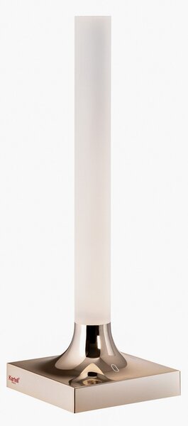 Lampa Stołowa Kartell, Goodnight, ściemnialny, miedziany, salon, tworzywo sztuczne, design