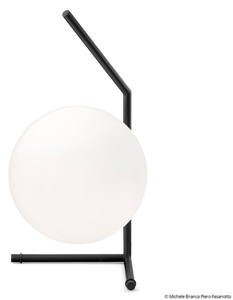 Lampa Stołowa FLOS, IC T1, ściemnialny, czarny, salon, metal, design
