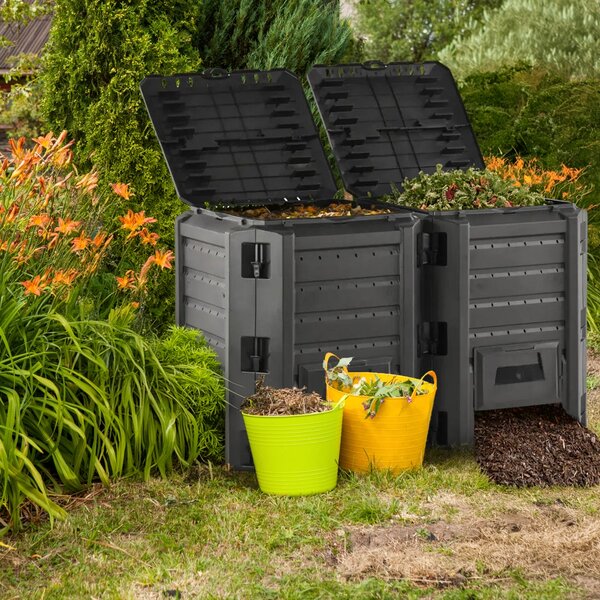 Kompostownik ogrodowy - Compogreen 800 l czarny Prosperplast