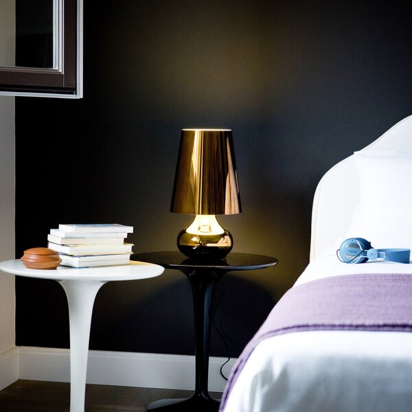 Lampa Stołowa Kartell, Cindy, złoty | mosiężny, salon, tworzywo sztuczne, design