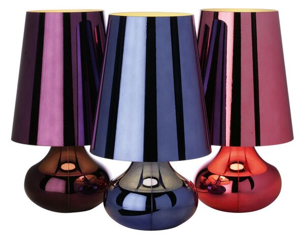 Lampa Stołowa Kartell, Cindy, pudrowy róż, salon, tworzywo sztuczne, design