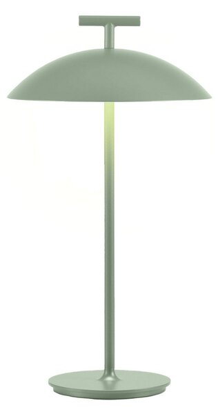 Lampa Stołowa Kartell, Mini Geen-A, zielony, salon, metal, design