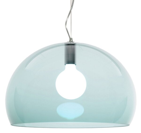 Lampa Wisząca Kartell, FL/Y, ściemnialny, zielony, salon, tworzywo sztuczne, design