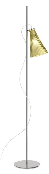 Lampa Podłogowa Kartell, K-Lux, szary, salon, metal