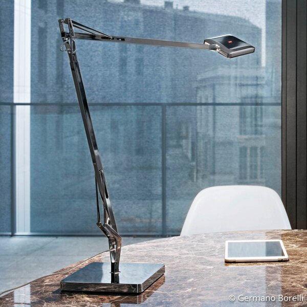 Lampa Stołowa FLOS, Kelvin Edge, czarny, gabinet | pracownia, metal, design