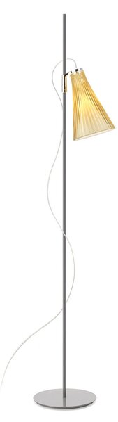 Lampa Podłogowa Kartell, K-Lux, szary, salon, metal