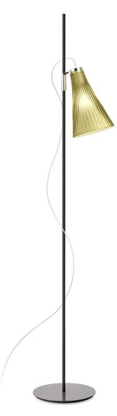 Lampa Podłogowa Kartell, K-Lux, czarny, salon, metal