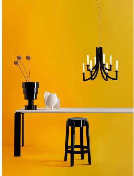 Lampa Stołowa Kartell, biały, salon, tworzywo sztuczne
