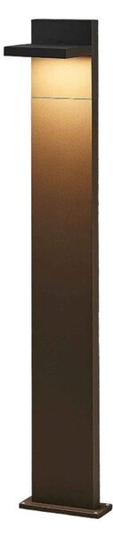Zewnętrzna Lampa Lucande, Silvan, czarny, taras, aluminium, nowoczesny