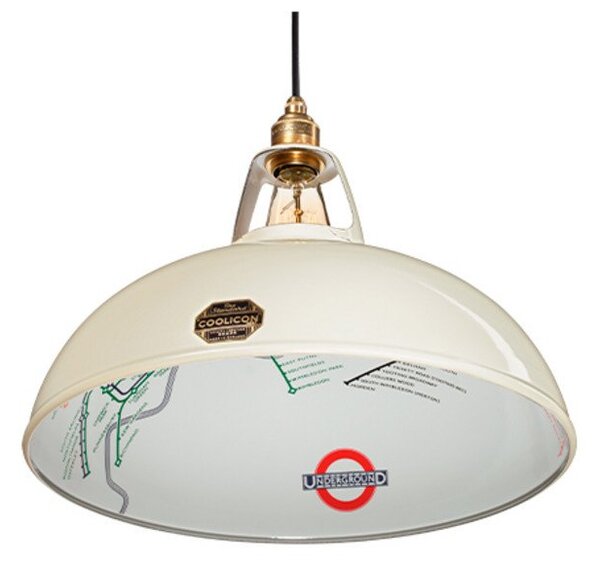 Duża lampa wisząca Paper Cream z 1933 r. – Coolicon