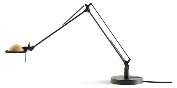 Lampa Stołowa Luceplan, czarny, gabinet | pracownia, aluminium