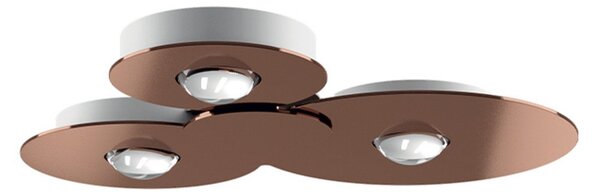Lampa Sufitowa Lodes, ściemnialny, antyczny mosiądz, metal