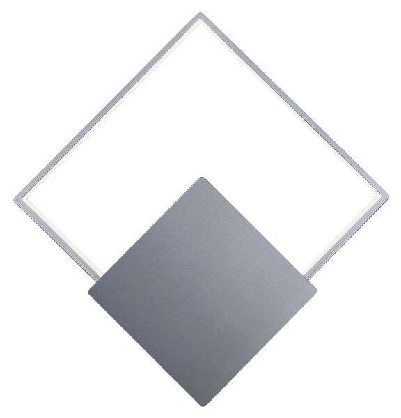 Lampa Ścienna Lindby, Anays, chromowy, salon, tworzywo sztuczne, nowoczesny