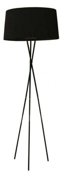Lampa Podłogowa Santa & Cole, ściemnialny, czarny, salon, metal