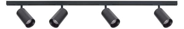Lampa Sufitowa ANTIDARK, ściemnialny, czarny, salon, metal