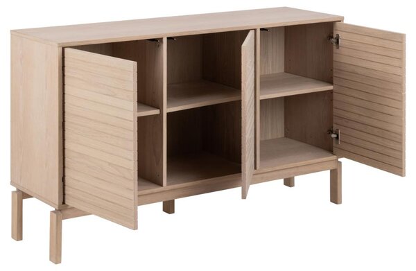 Komoda drewniana Linley, do salonu, lamele
