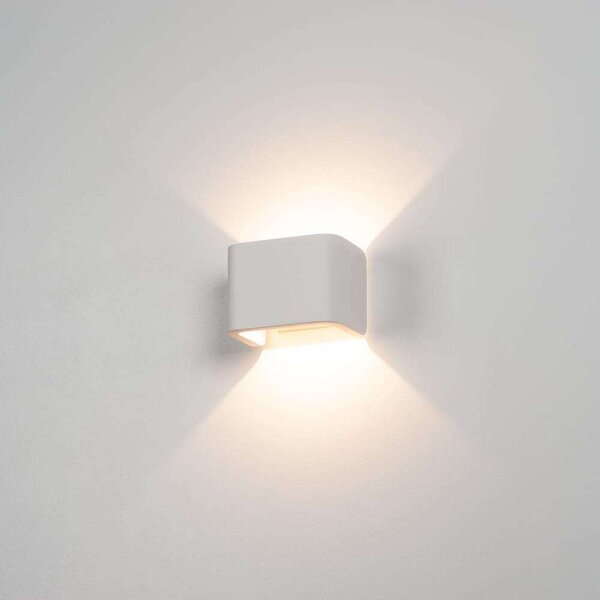 Lampa Ścienna SLV, ściemnialny, beżowy, przedpokój, aluminium