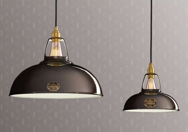Lampa Wisząca Coolicon, brąz rdzawy, salon, metal, design